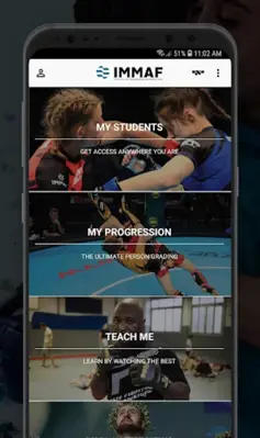 IMMAF android App screenshot 6